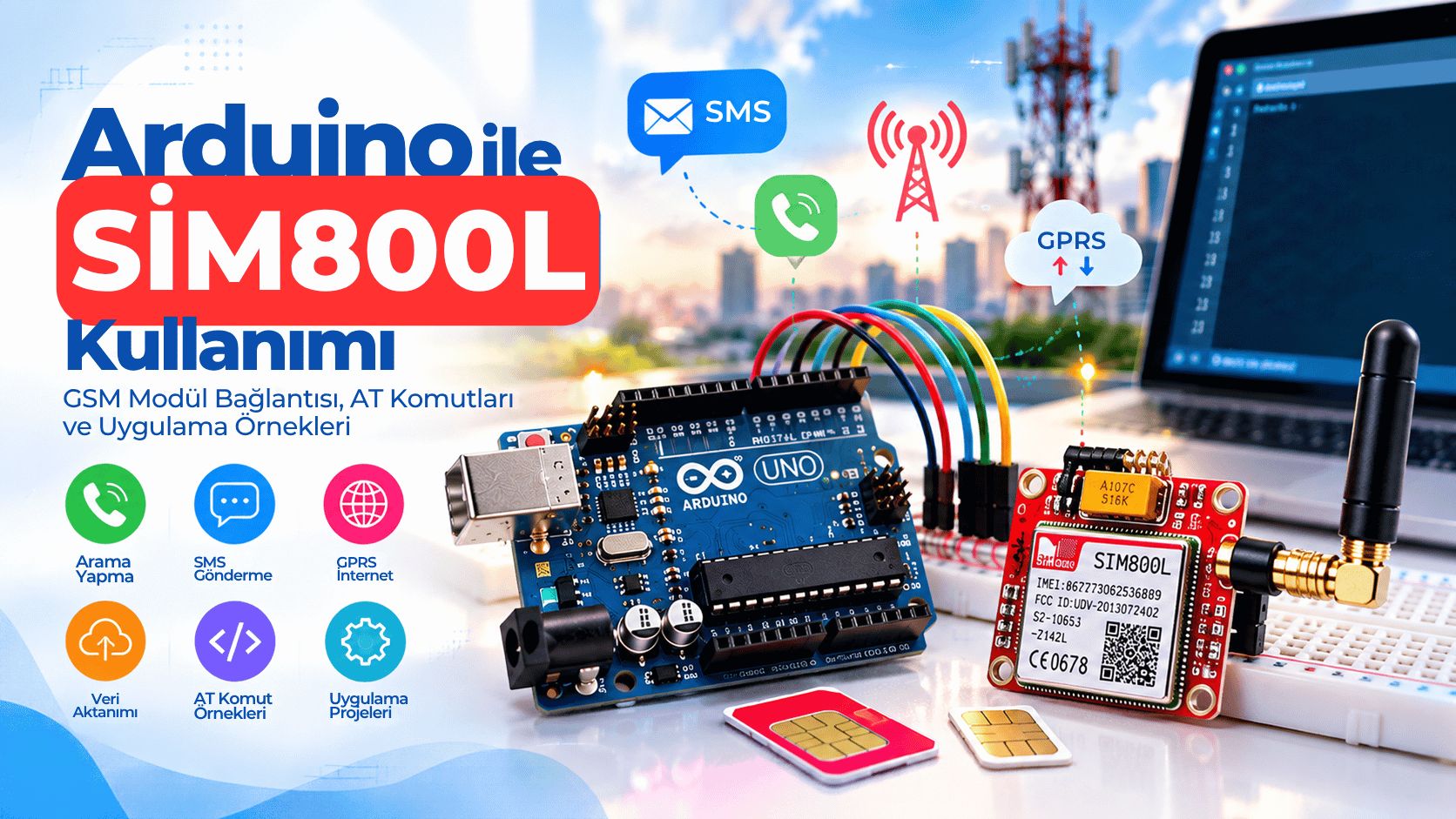 Arduino ile SIM800L Kullanımı