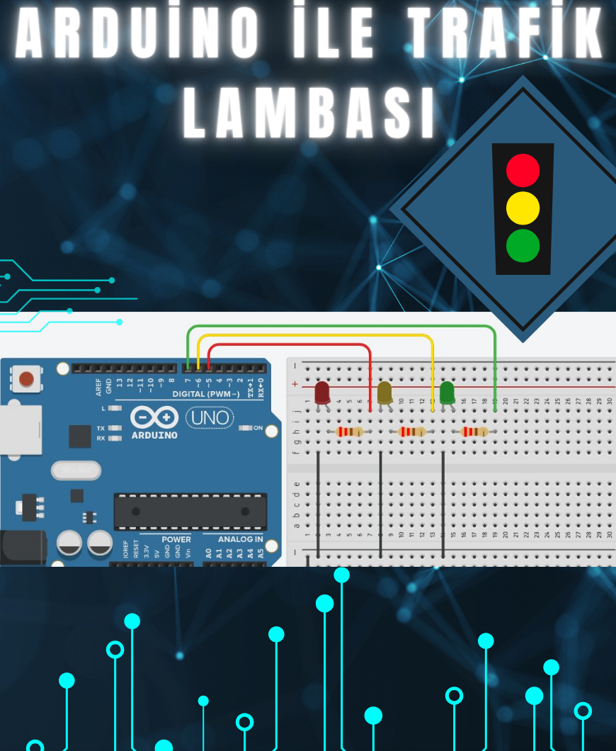 Arduino İle Trafik Lambası Kurulumu