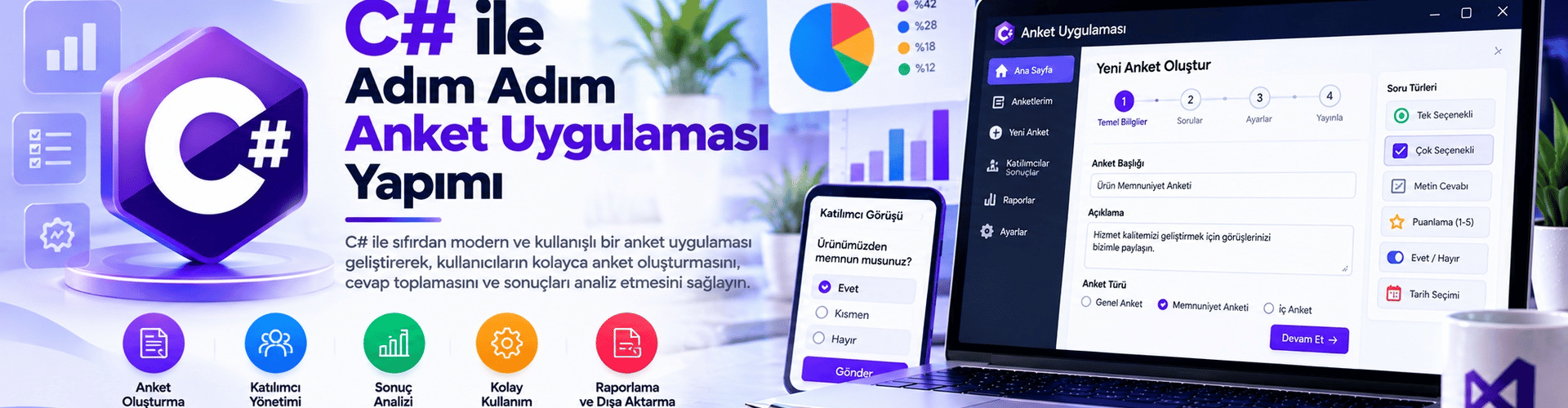C# İle Adım Adım Anket Uygulaması Yapımı