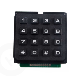Keypad 4X4 Siyah