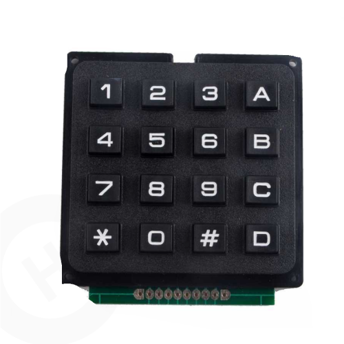 Keypad 4X4 Siyah