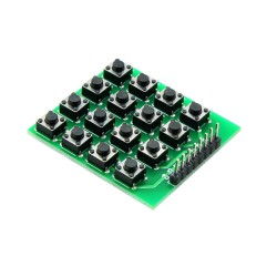 4x4 Matrix Tuş Takımı Keypad 16 Butonlu