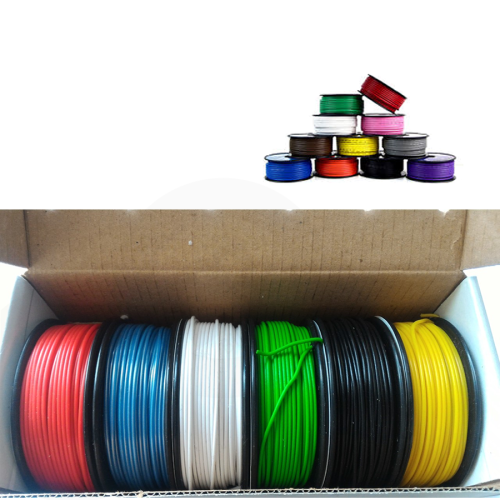 22AWG  Rulo 6x15MT Tek Damarlı