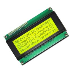 20x4 LCD Ekran Yeşil Aydınlatma 2004A
