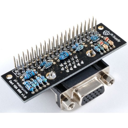 Raspberry Pi - Gert VGA 666 - GPIO-VGA Dönüştürcü 2. Ekran için