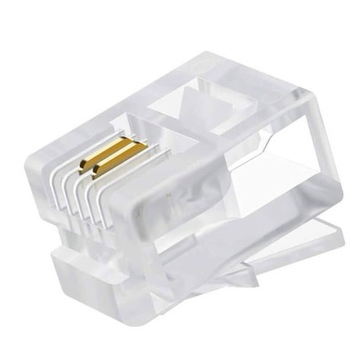 Rj11 Jack Telefon Kablo Ucu Konnektörü