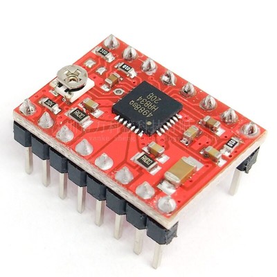 A4988 Step Motor Sürücü Kartı (Kırmızı PCB)