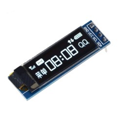 0.96 128x64 Oled Grafik Lcd Ekran - Beyaz
