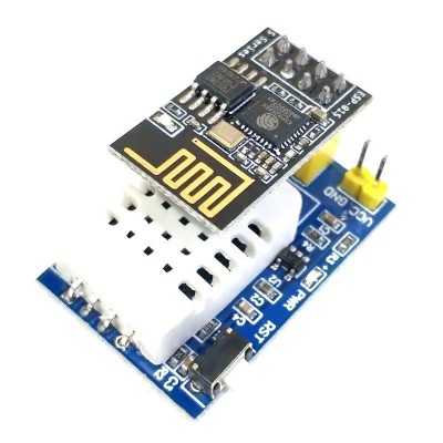 ESP-01S DHT22 Isı ve Nem Sensör Modülü Wifi Kablosuz Shield