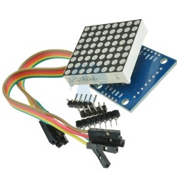 MAX7219 - 8X8 (Kırmızı) Dot Matrix Kartı