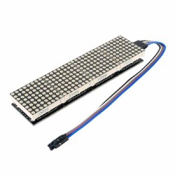 MAX7219 Dot Matrix Modül 1in4 Ekran (Mavi)