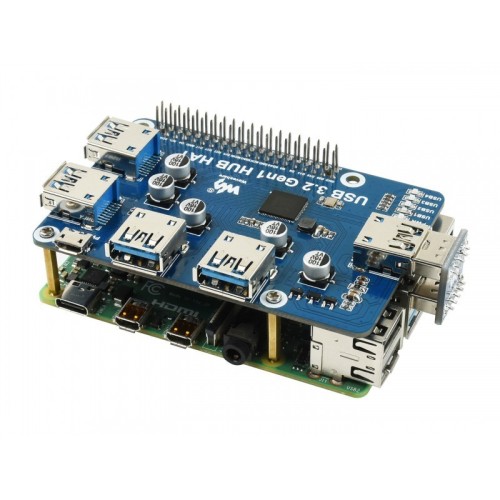 USB 3.2 Gen1 HUB HAT