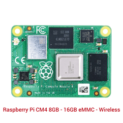 Raspberry Pi CM4 8GB - 16GB eMMC - Wireless