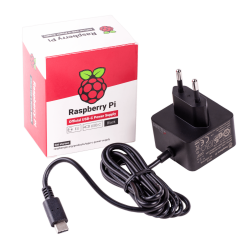Raspberry Pi 4 Güç Adaptörü 5.1V 3A Siyah (Lisanslı)