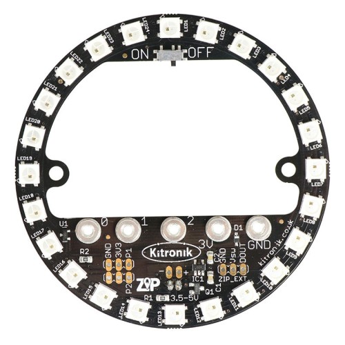 Micro:bit ZIP Halo-RGB Modülü / Daire