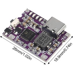 Type-C 5V 3A Boost Converter Step-Up