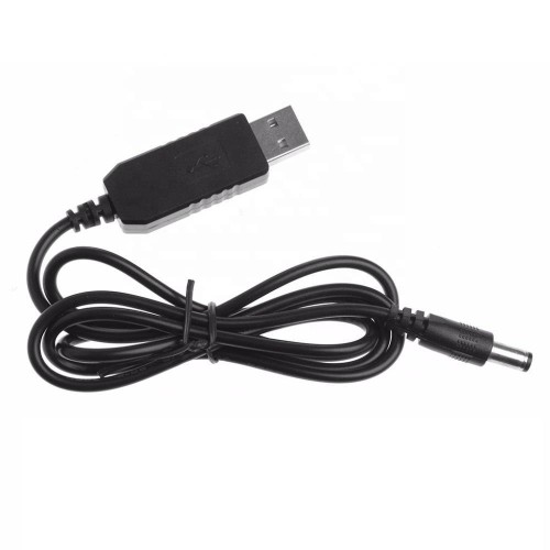 USB 5V - Barrel Jack 12V Voltaj Yükseltici Booster 1m Step Up