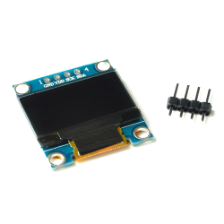 0.96 I2C 128x64 OLED Mavi Ekran