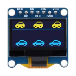 0.96 İNC Oled Ekran Mavi/Sarı