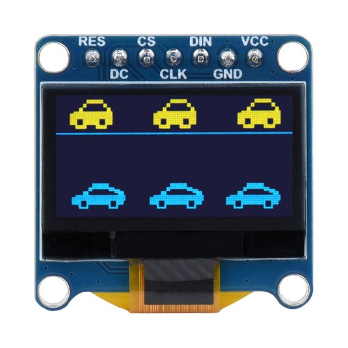 0.96 İNC Oled Ekran Mavi/Sarı