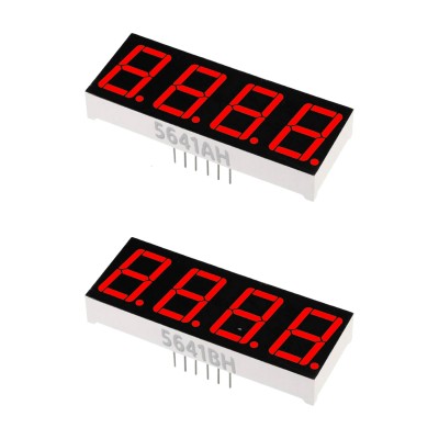 5641AH 4 Haneli 7 Segment LED Display (Ortak Katot)