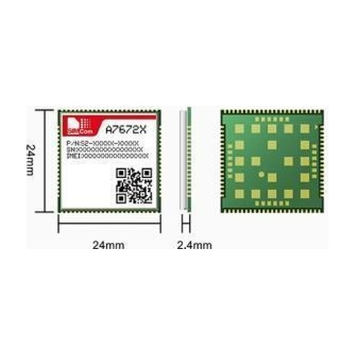 SimCom A7672E-LASE 4G LTE Cat.1 Haberleşme Modülü