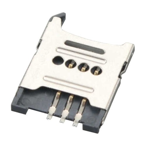 6 Pin 1.8mm Hinge SIM Kart Konnektörü