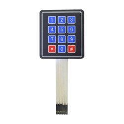 Matrix Membran Keypad 3x4