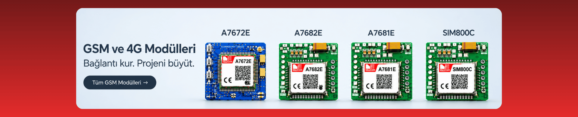 GSM / LTE / NB-IoT Modülleri